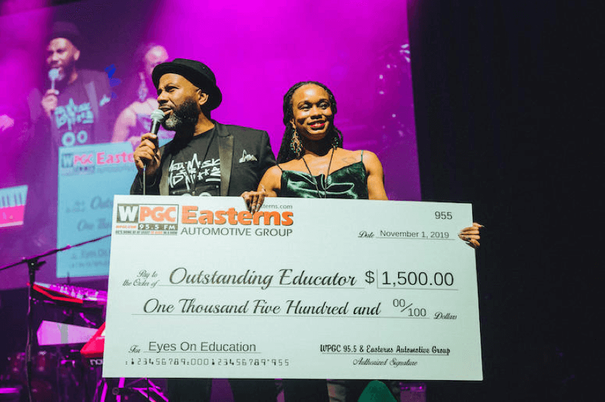WPGC 95.5 DMV Win Outstanding Educator Easterns
