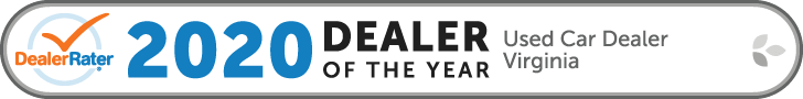 2020 Dealer Rater Used Car Dealership of The Year in Virginia - Easterns Automotive