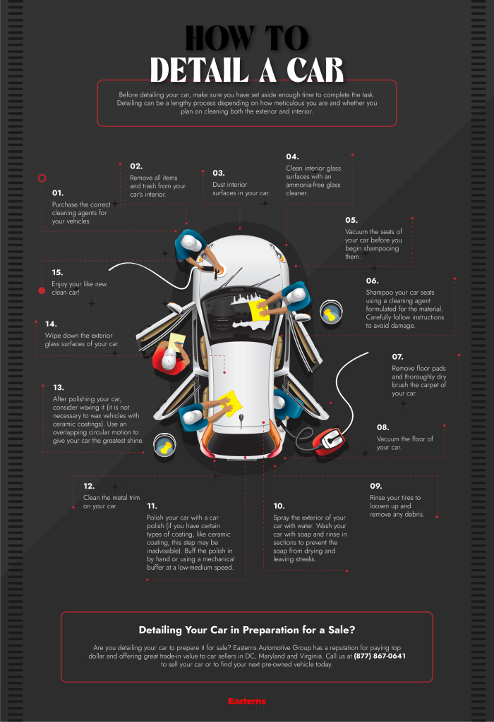 how to detail a car 